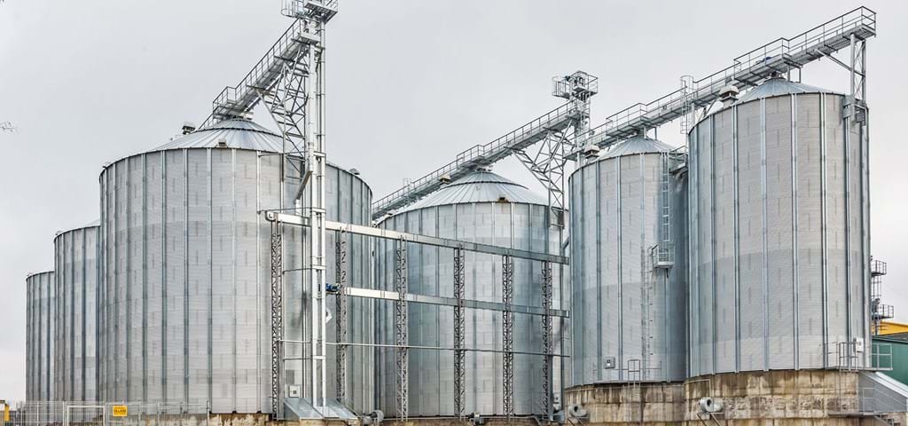 SKIOLD feed mill for poultry feed, Lithuania