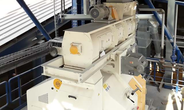 SKIOLD pellet press for pelleting of all livestock feed